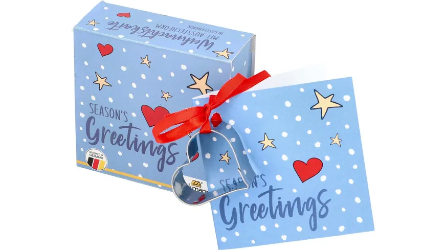 RBV BIRKMANN Ausstechformen Geschenkbox Season Greetings
