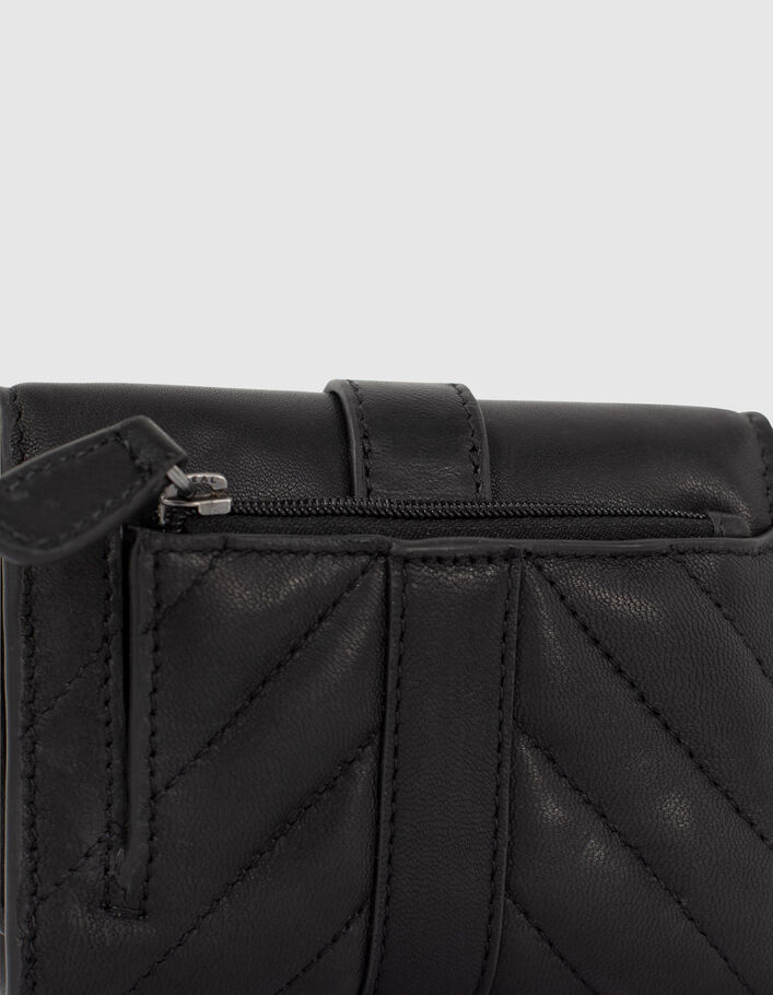 Portefeuille cuir 1440 TRADER WALLET matelassage femme