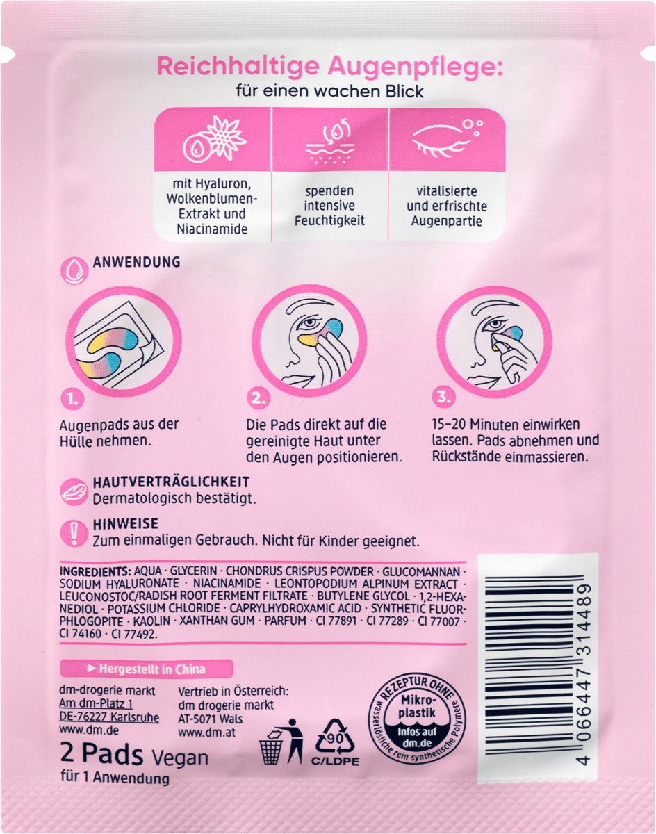 Augenpads Hydrogel Rainbow (1 Paar), 2 St