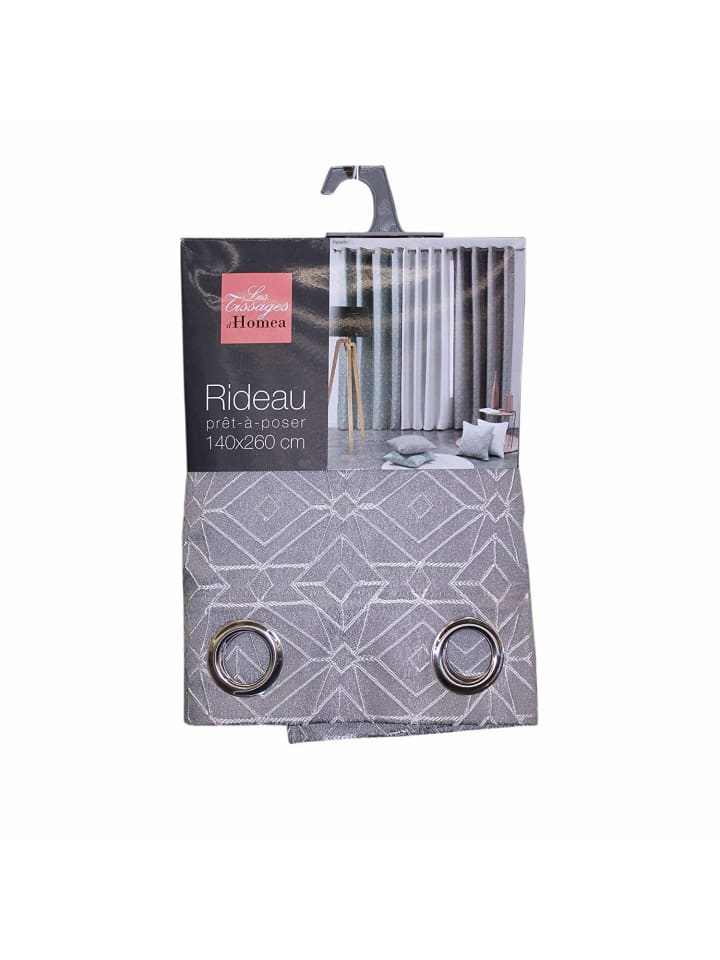 Douceur d’Intérieur Vorhang in grau günstig kaufen onesize