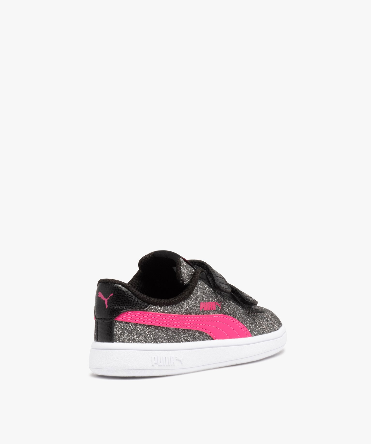 Baskets fille pailletées avec double scratch - Puma noir | GEMO