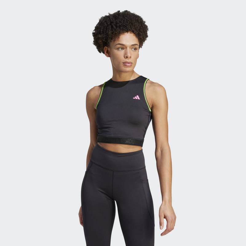 adidas Adizero Running Crop Tanktop Tanktop Damen