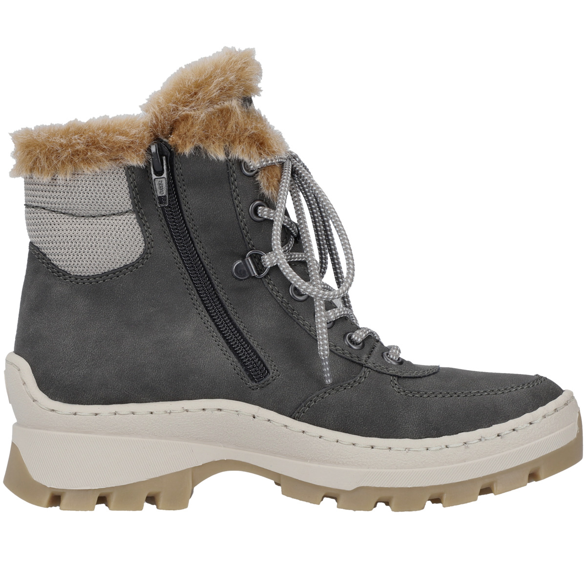 Rieker X9335 Schnürboots dunkelgrau