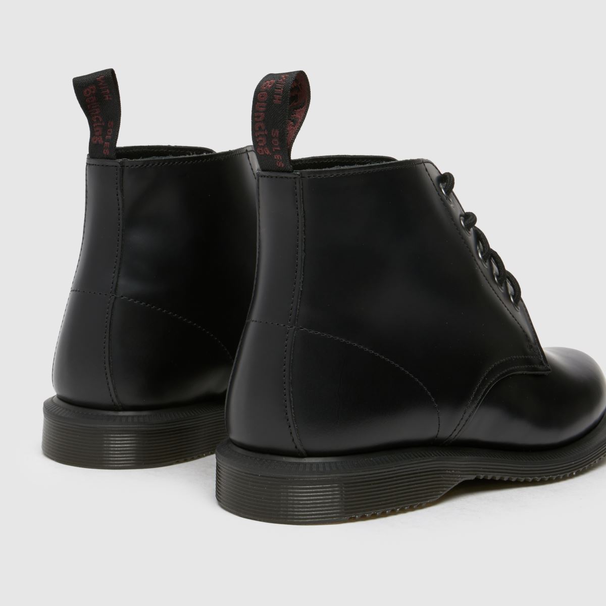 Dr Martens – Emmeline – Svarta stövlar med 5 ögor