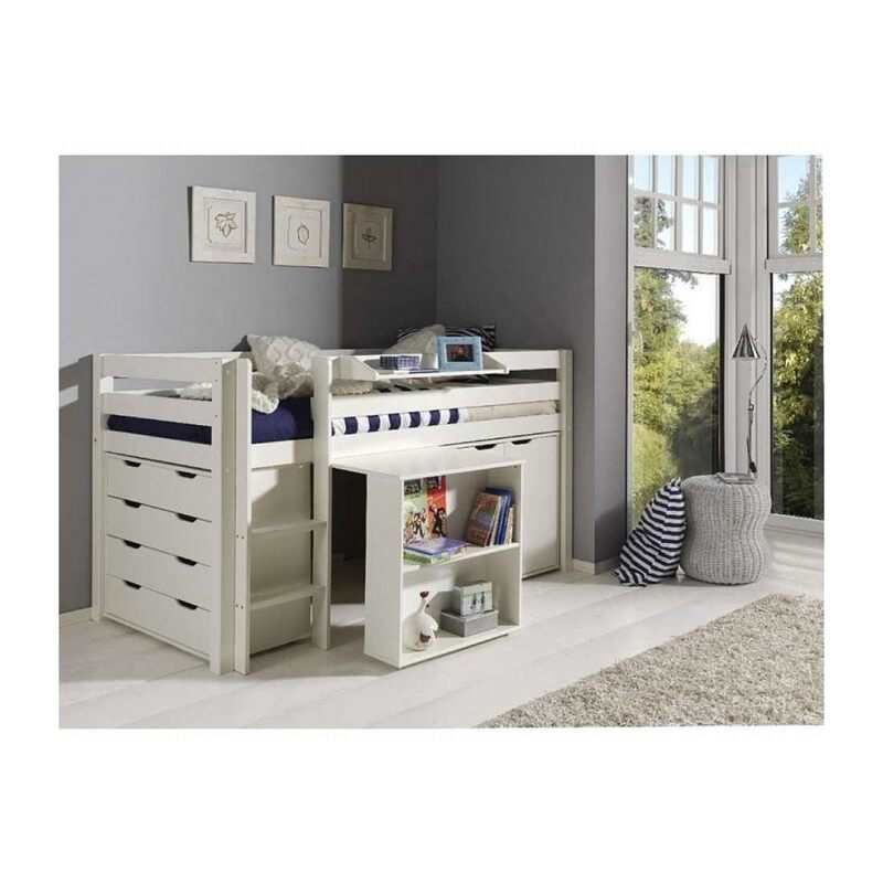 Commode Pino blanc