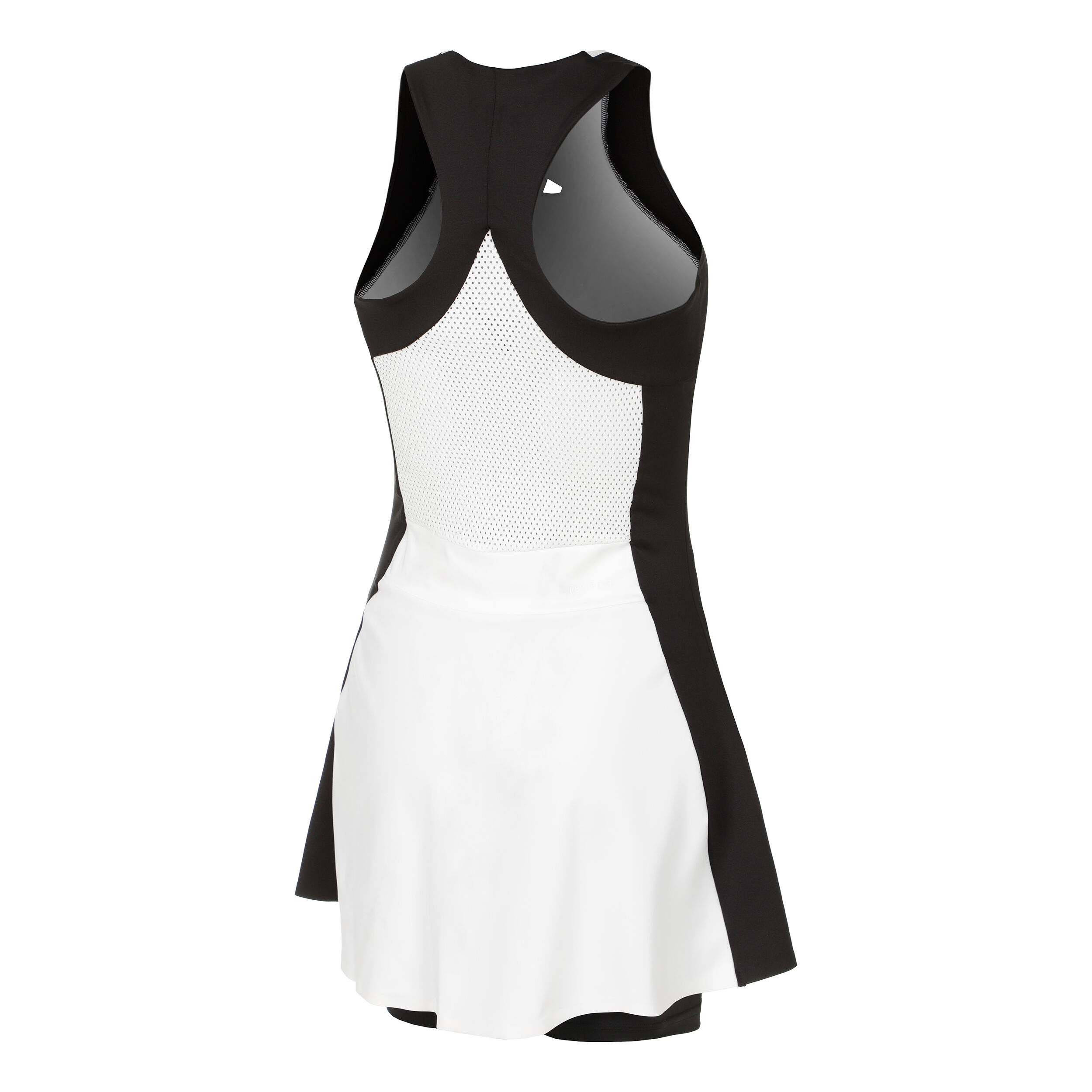 Premium Kleid Damen - Weiß, Schwarz