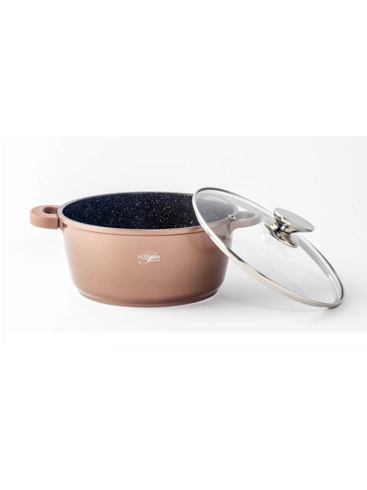 COFI 1453 Aluguss Kochtopf Ø26cm in Beige günstig kaufen
