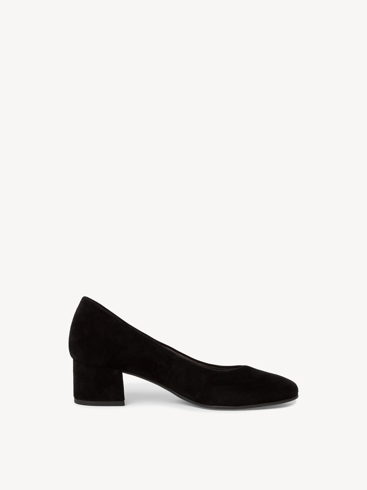 Escarpin en cuir - noir