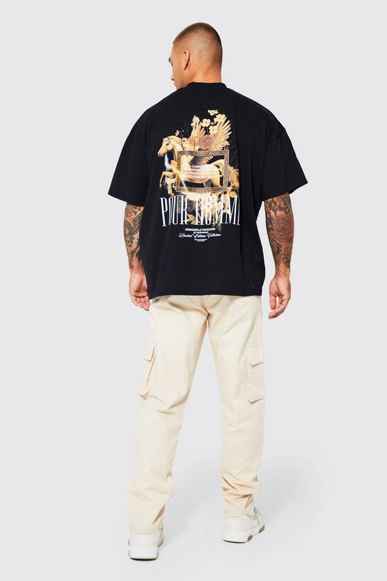 Lockere Cargo Chino-Hose