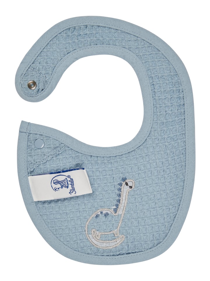 Sterntaler Lätzchen 2er-Pack DINO Rexi in helles blau günstig kaufen onesize