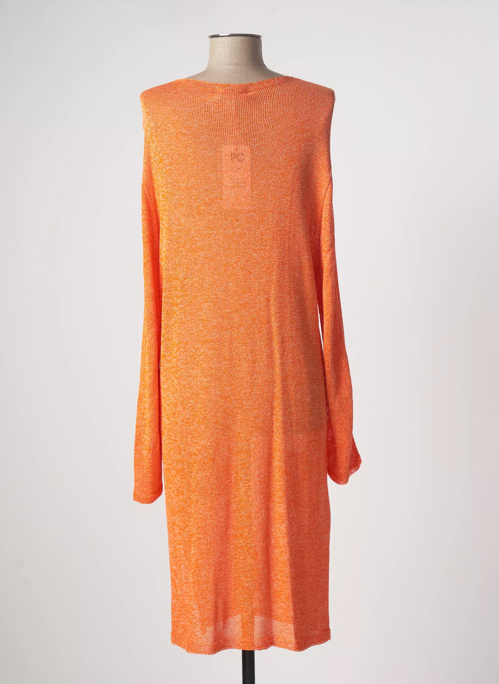 Pame Carrioni Cardigans Femme couleur orange