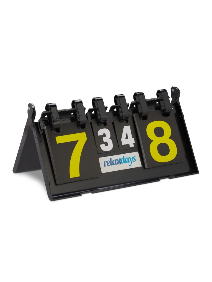 relaxdays Zählgerät in Schwarz günstig kaufen onesize