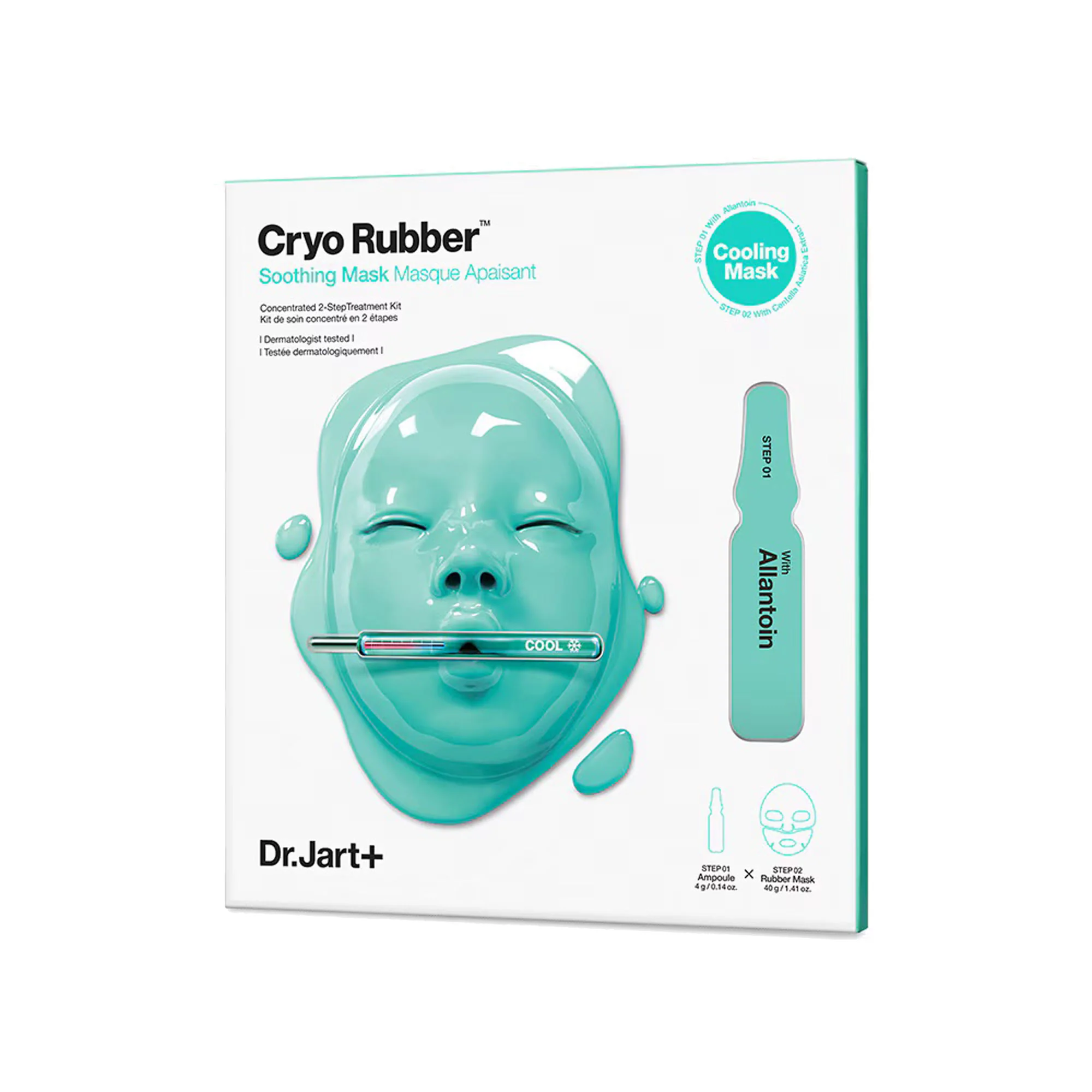 Cryo Rubber™ pomirjujoča maska - pomirjujoča maska za obraz