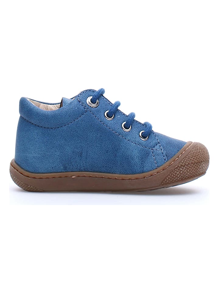 Naturino Leder-Sneakers in Blau günstig kaufen