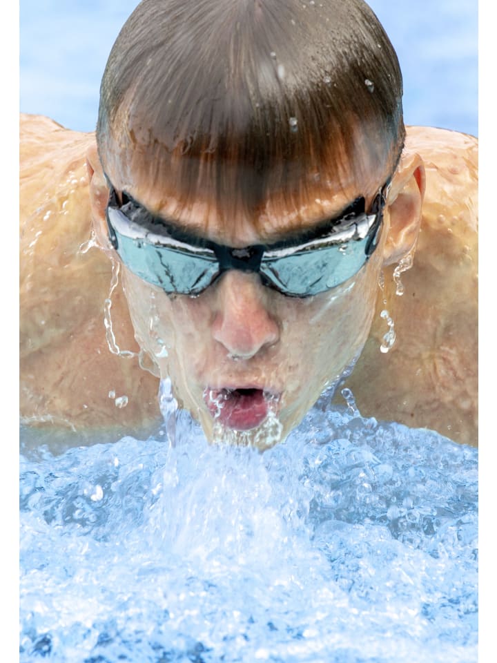 BECO the world of aquasports Schwimmbrille SANTOS MIRROR in schwarz günstig kaufen onesize