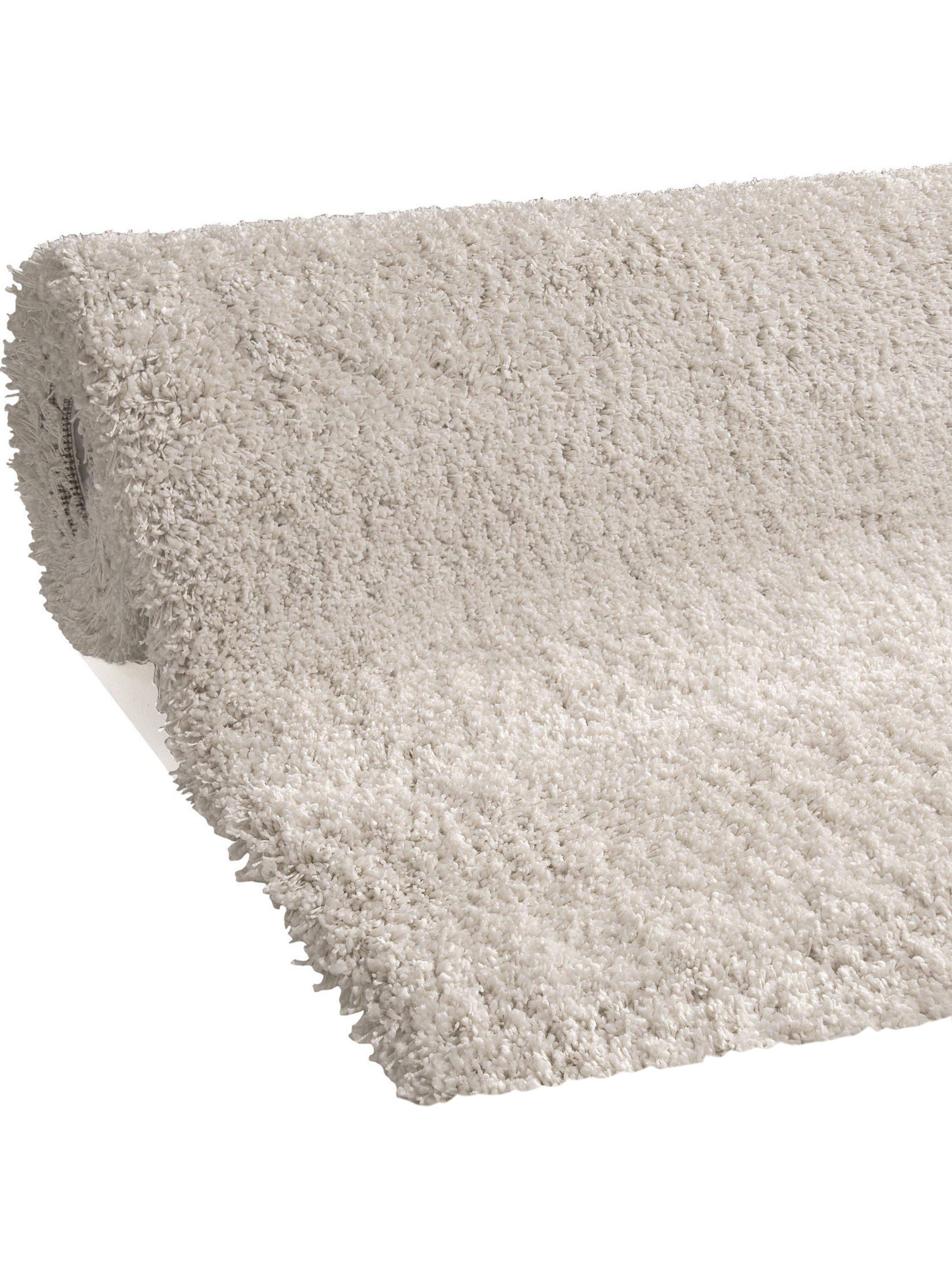 Luxury Shaggy Langflor-Teppichboden, Creme