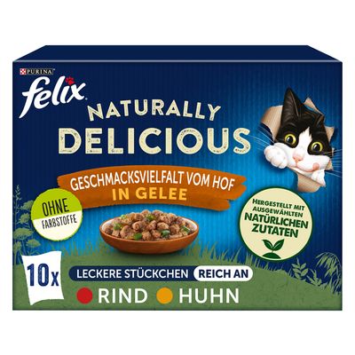 Mixpack Felix Naturally Delicious 10 x 80 g