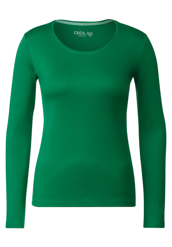 CECIL Basic Langarmshirt