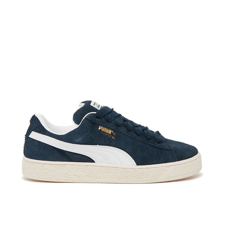 Puma Wmns Suede XL Hairy Club navy-frosted ivory