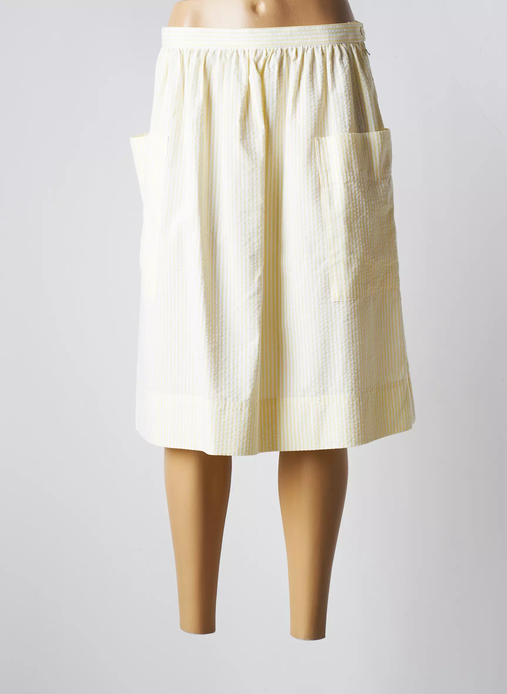 Comptoir Des Cotonniers Jupes Mi Longues Femme couleur jaune