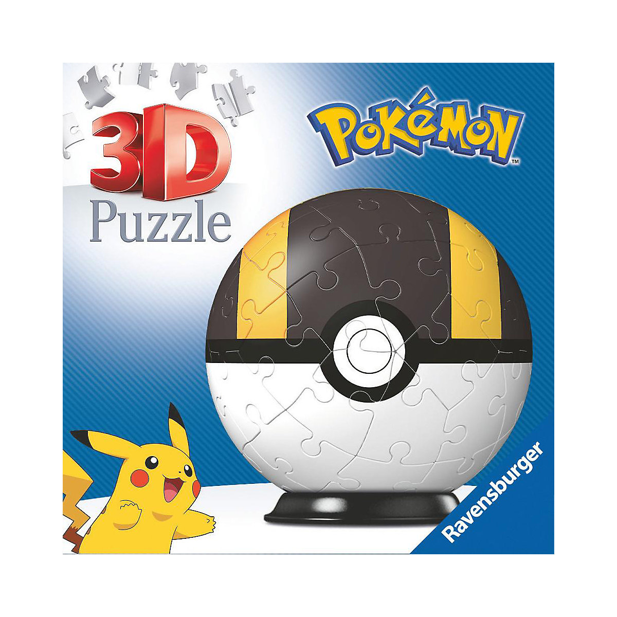 Puzzle 54 Teile- Pokémon Pokéballs - Hyperball