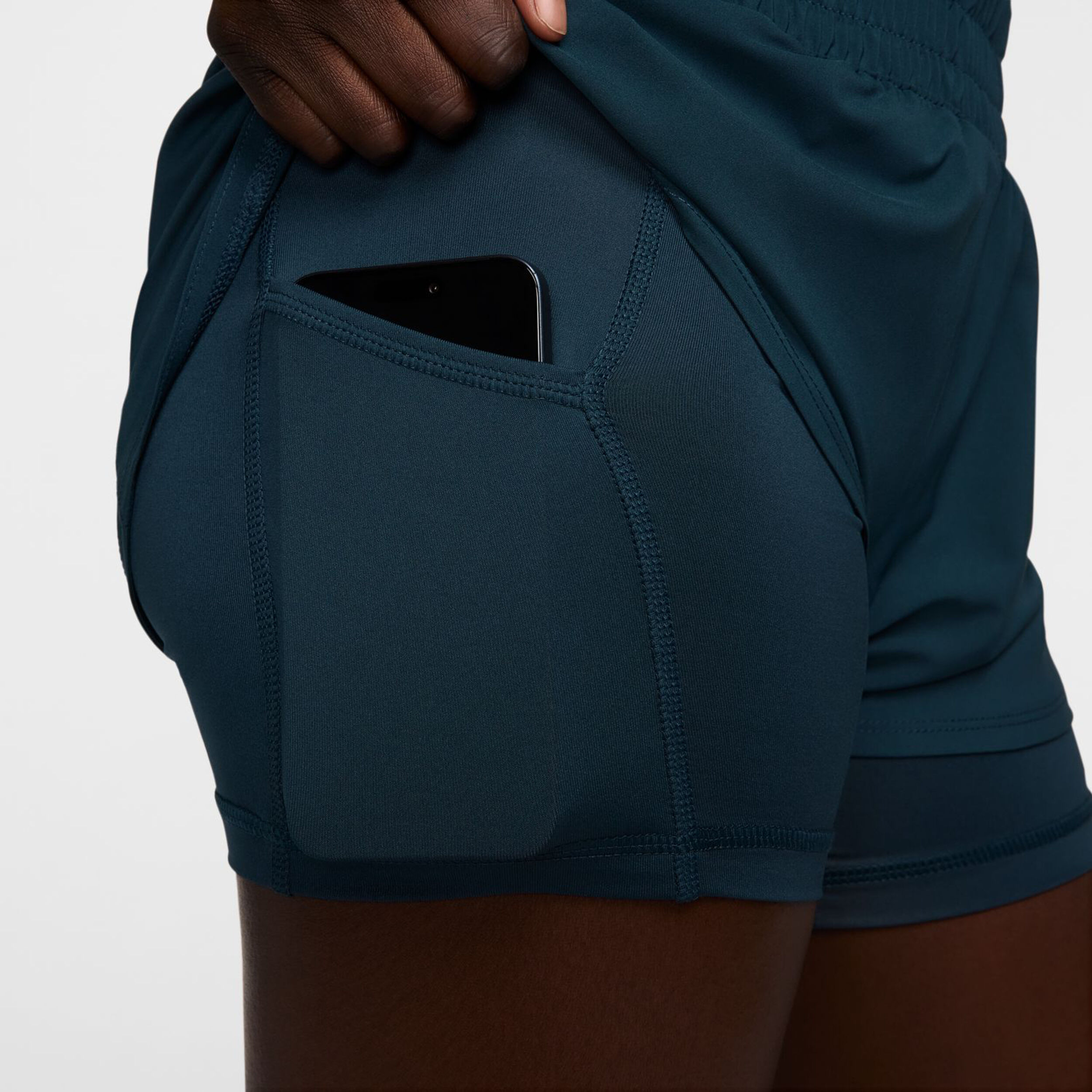 Dri-Fit One MR 3IN 2N1 Shorts Damen - Dunkelblau