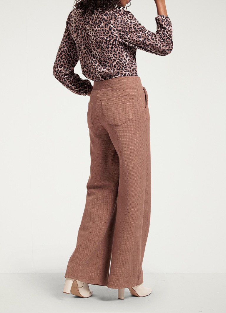 Studio Anneloes Soof top with leopard print