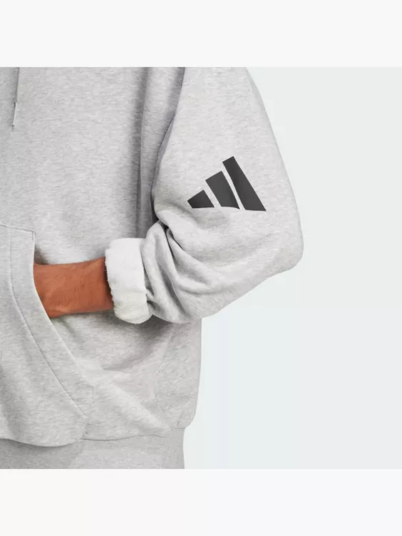adidas Essentials Loose-Fit 3-Streifen Logo French Terry Hoodie