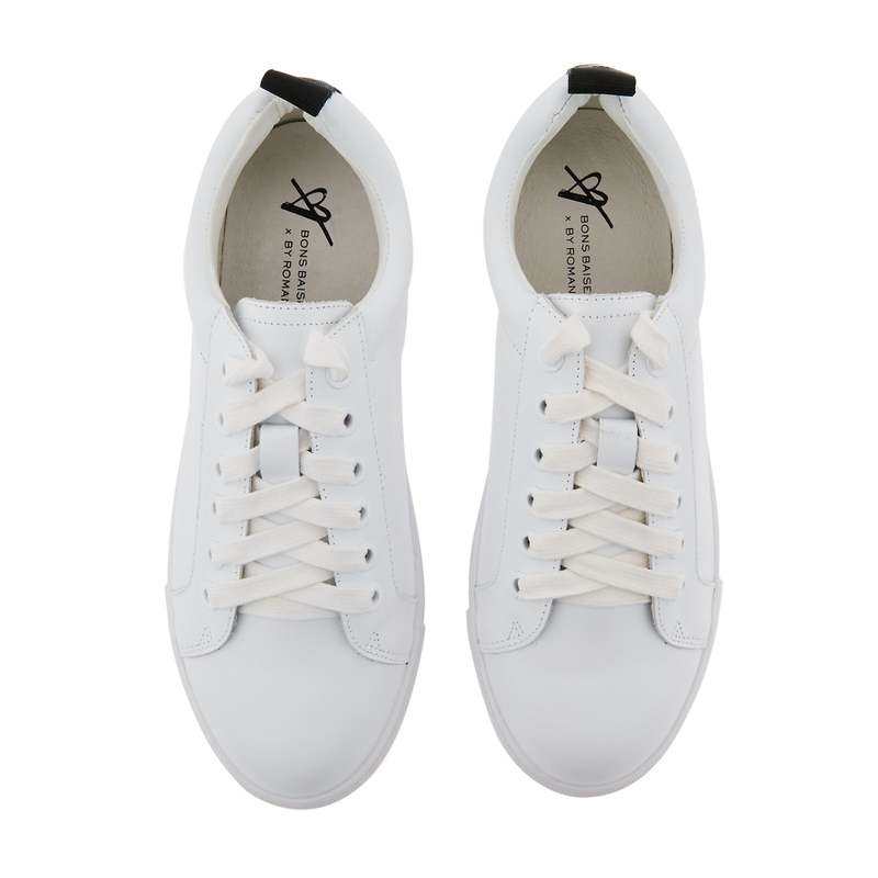 Baskets en cuir Simone love is true