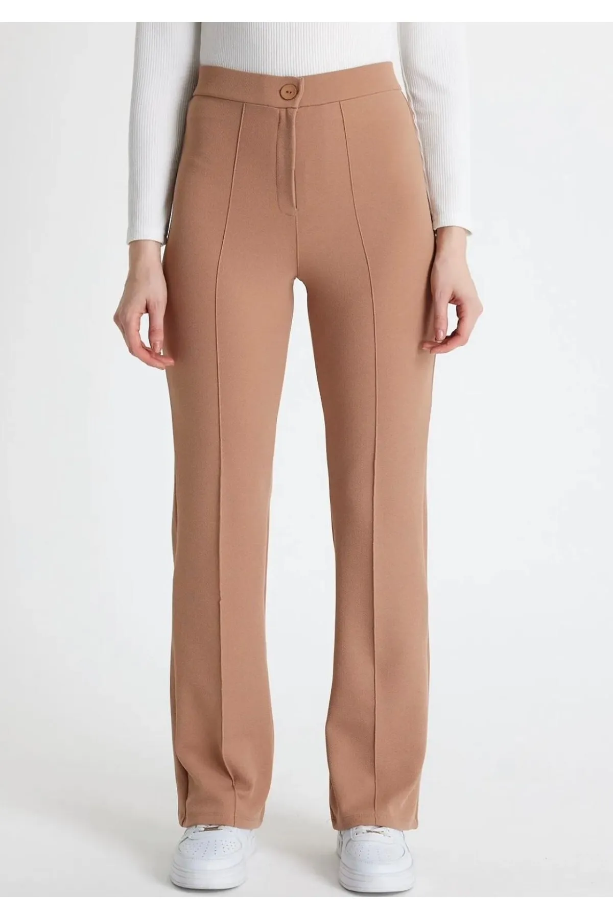 VOLT CLOTHİNG  Lycra-Hose mit weitem Bein für Damen