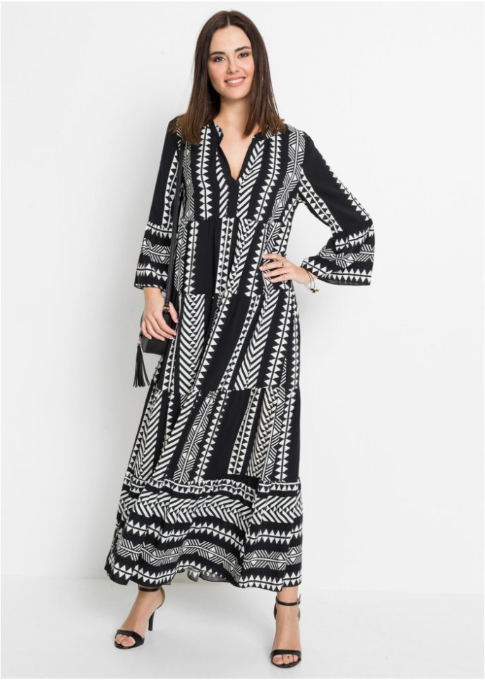 Maxikleid mit Druck