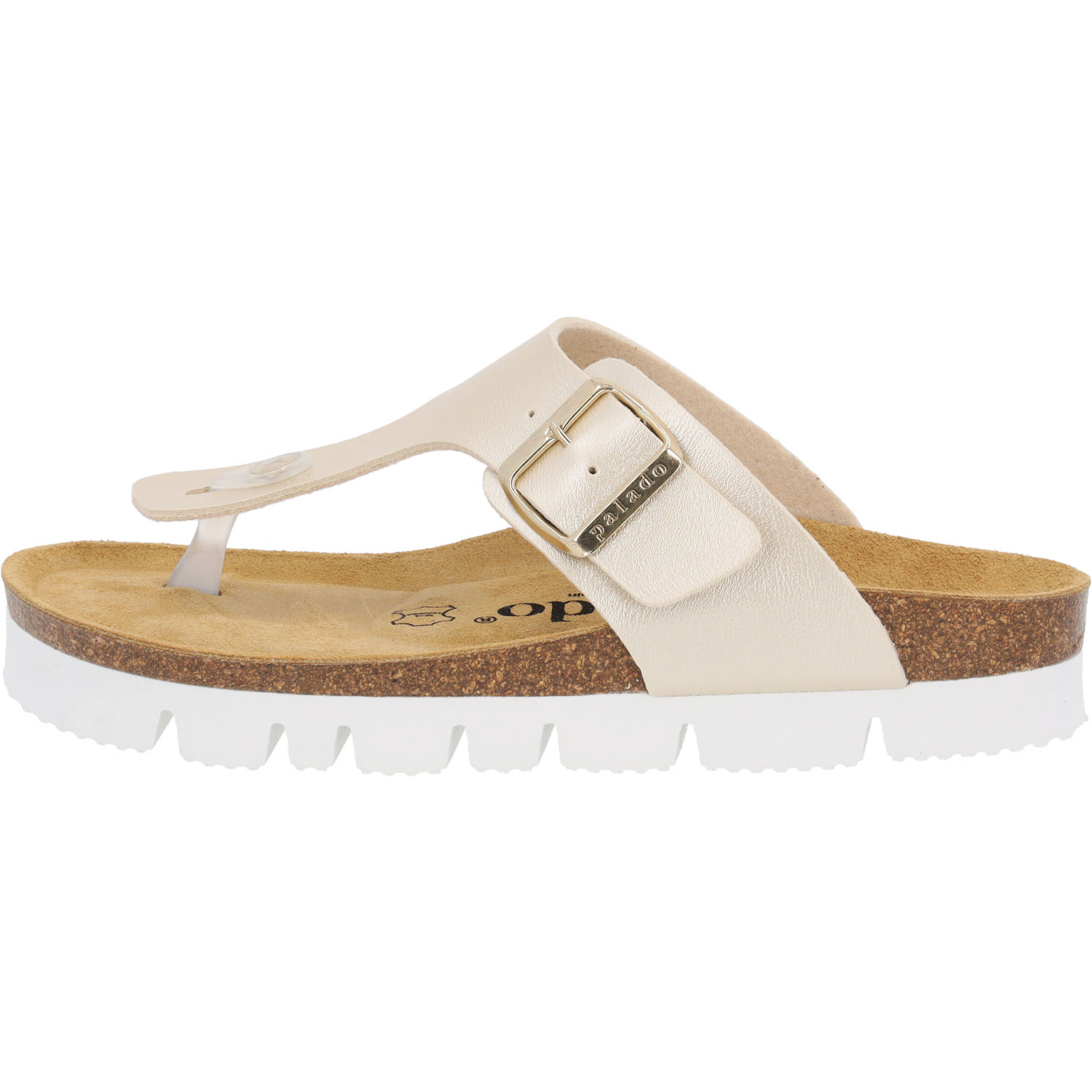 Palado Kos PL Metallic, Zehentrenner, Damen, Gold