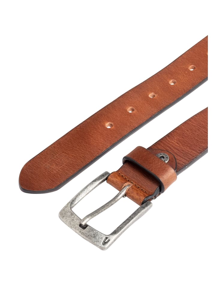 Camel Active Gürtel aus Leder in Cognac günstig kaufen