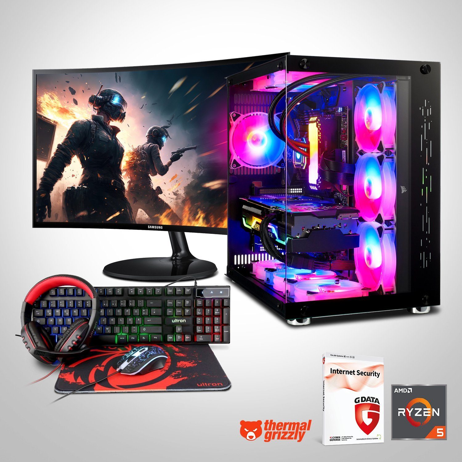 Memory PC Gaming-PC-Komplettsystem (23,80