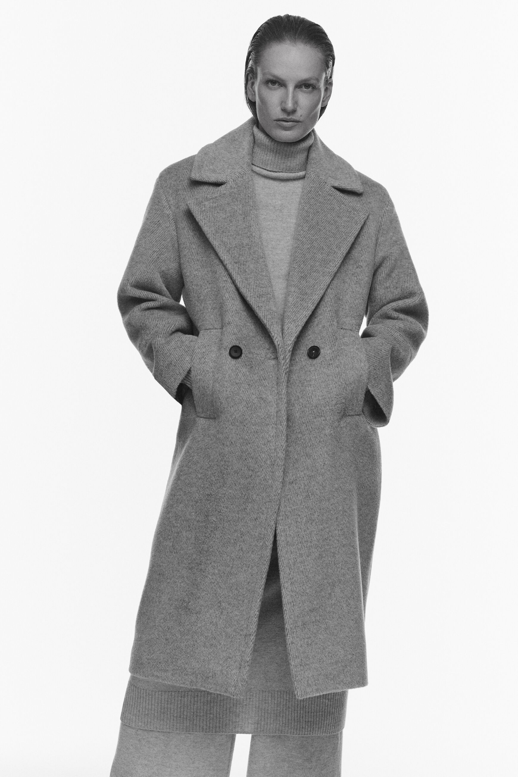 manteau numero 1 gris clair femme