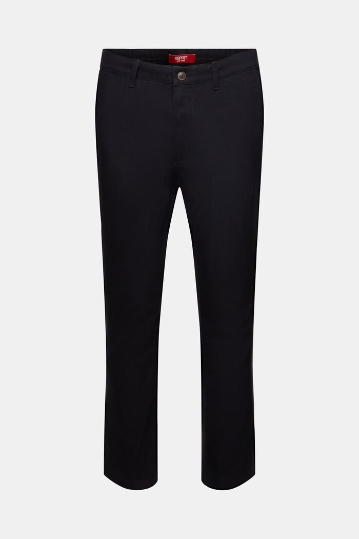 Angeraute Chinohose mit schmalem Bein