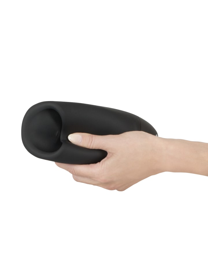 Rebel Masturbator Masturbator with 3 Functions in schwarz günstig kaufen 20 cm