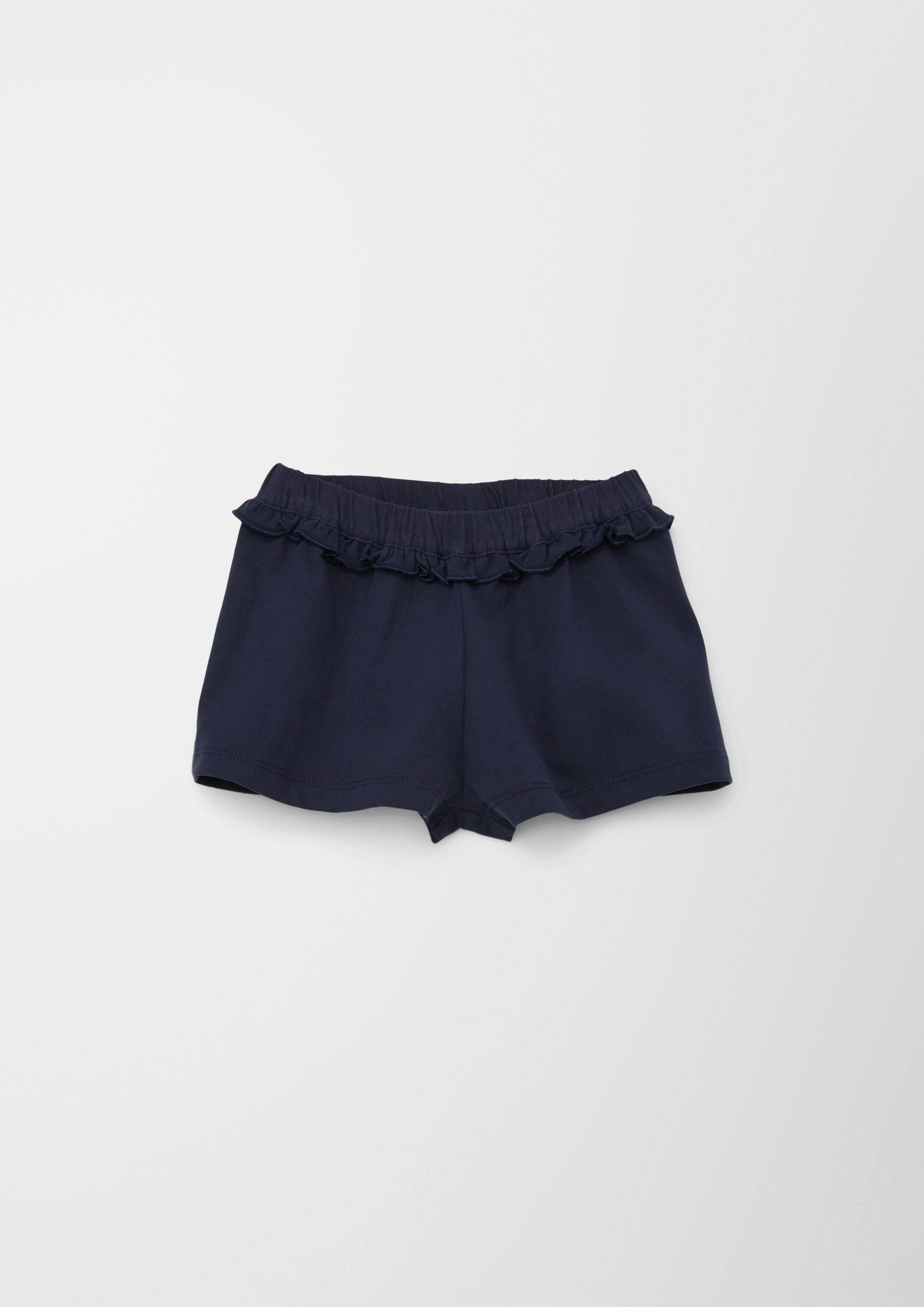 Baumwoll-Shorts mit Rüschen-Detail  2130580-5952