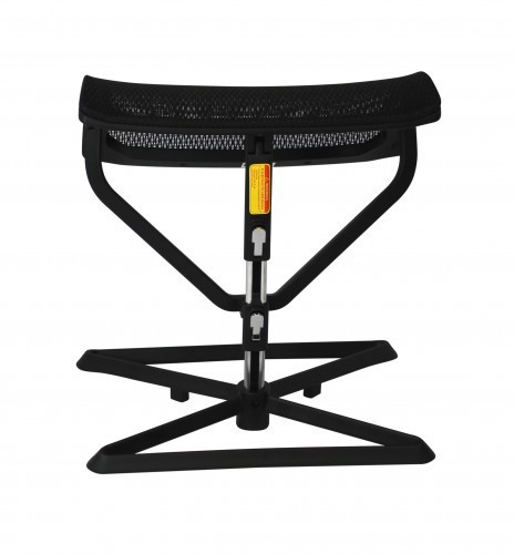 Amstyle LEGpro Ottoman Beinauflage für Chefsessel, Fußauflage in Höhe & Neigung einstellbar