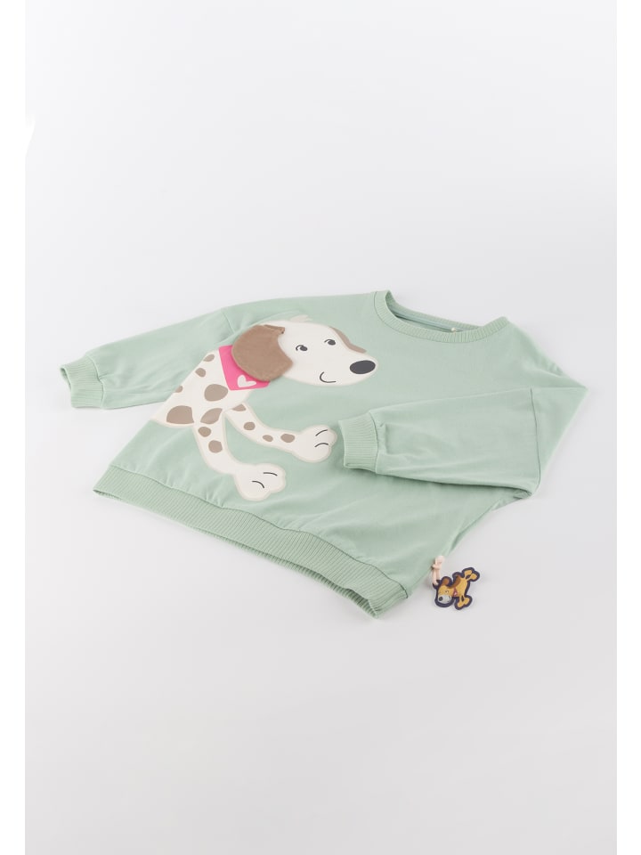 Sigikid Oversize-Shirt Funny Dog in Grün günstig kaufen