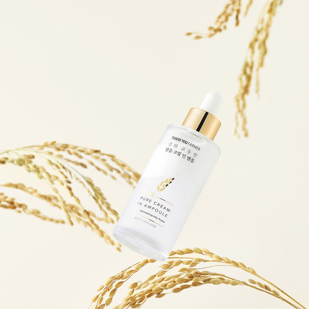 Thank You Farmer Rice Pure Cream In Ampoule 50 ml