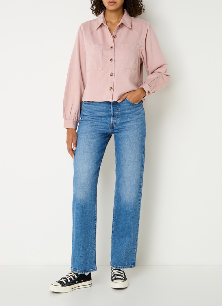 Μπλούζα Levi's Tyla Lyocell Blend με τσέπες στο στήθος