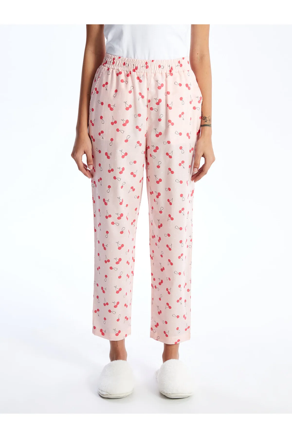 LC Waikiki  Pyjamahose - Rosa - Straight