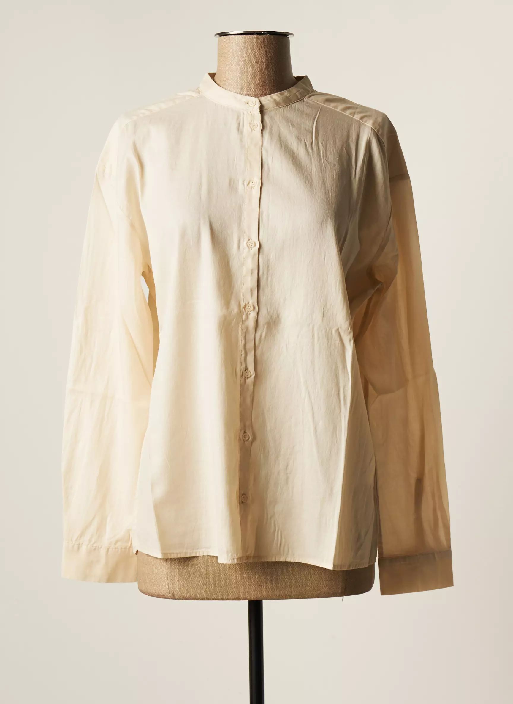 Yaya Chemisiers Femme couleur beige