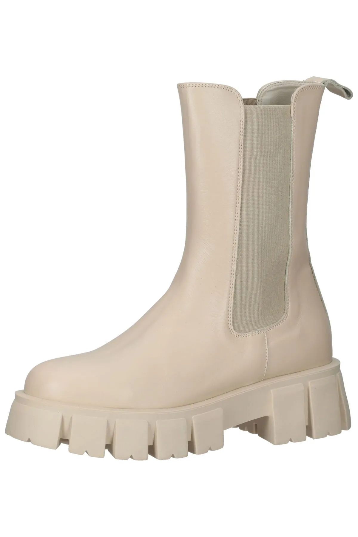 LAZAMANİ  Stiefelette - Beige - Blockabsatz
