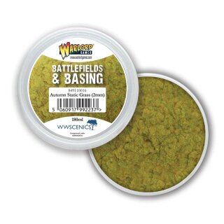 Battlefields & Basing: Autumn 2mm Static Grass (180ml)
