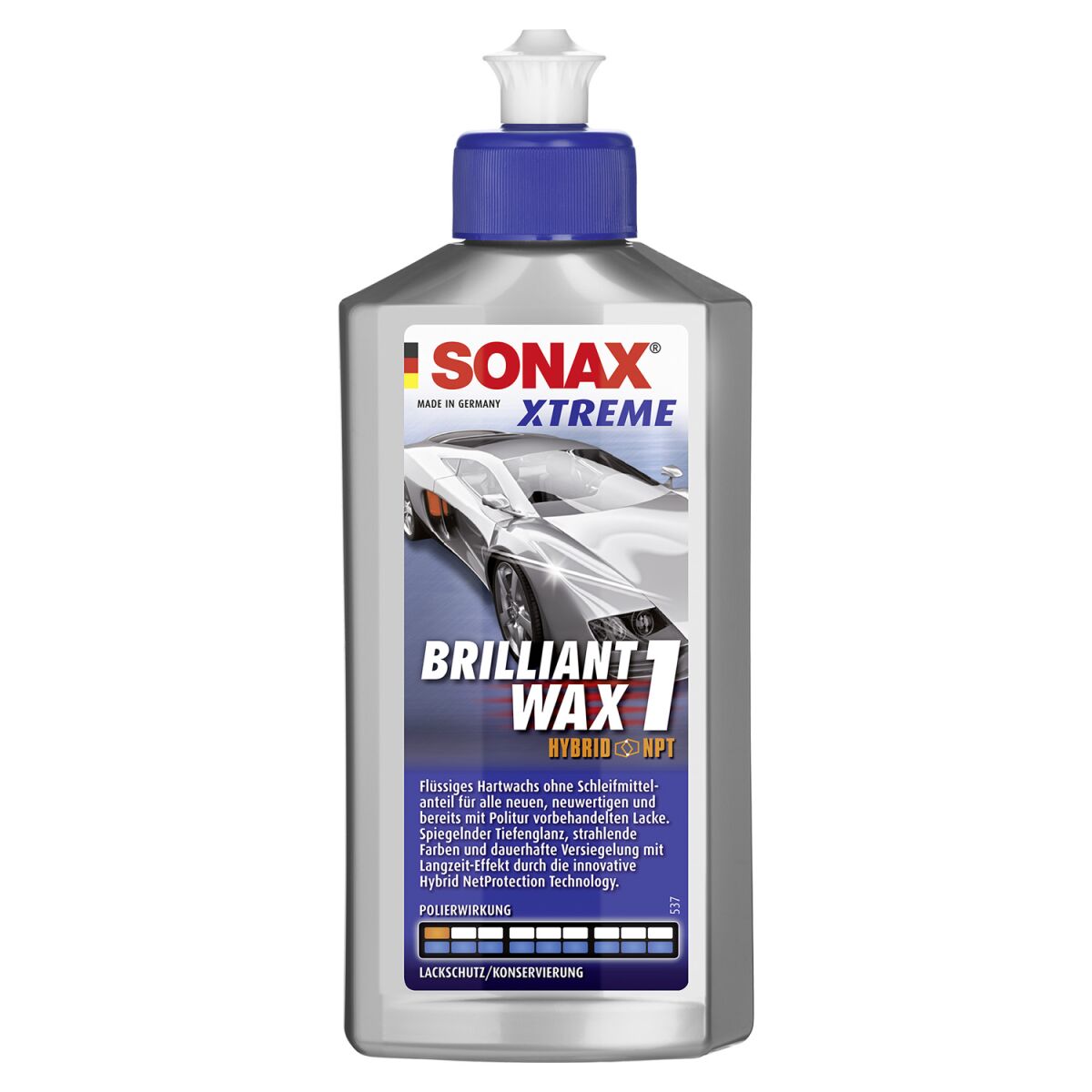 SONAX XTREME BrilliantWax 1 Hybrid NPT 250ml