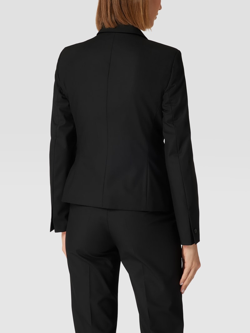 Blazer mit 1-Knopf-Verschluss Modell 'Ciboom' in schwarz