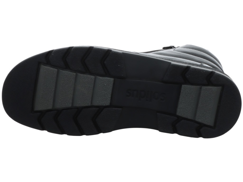 SOLIDUS Stiefeletten schwarz Natura