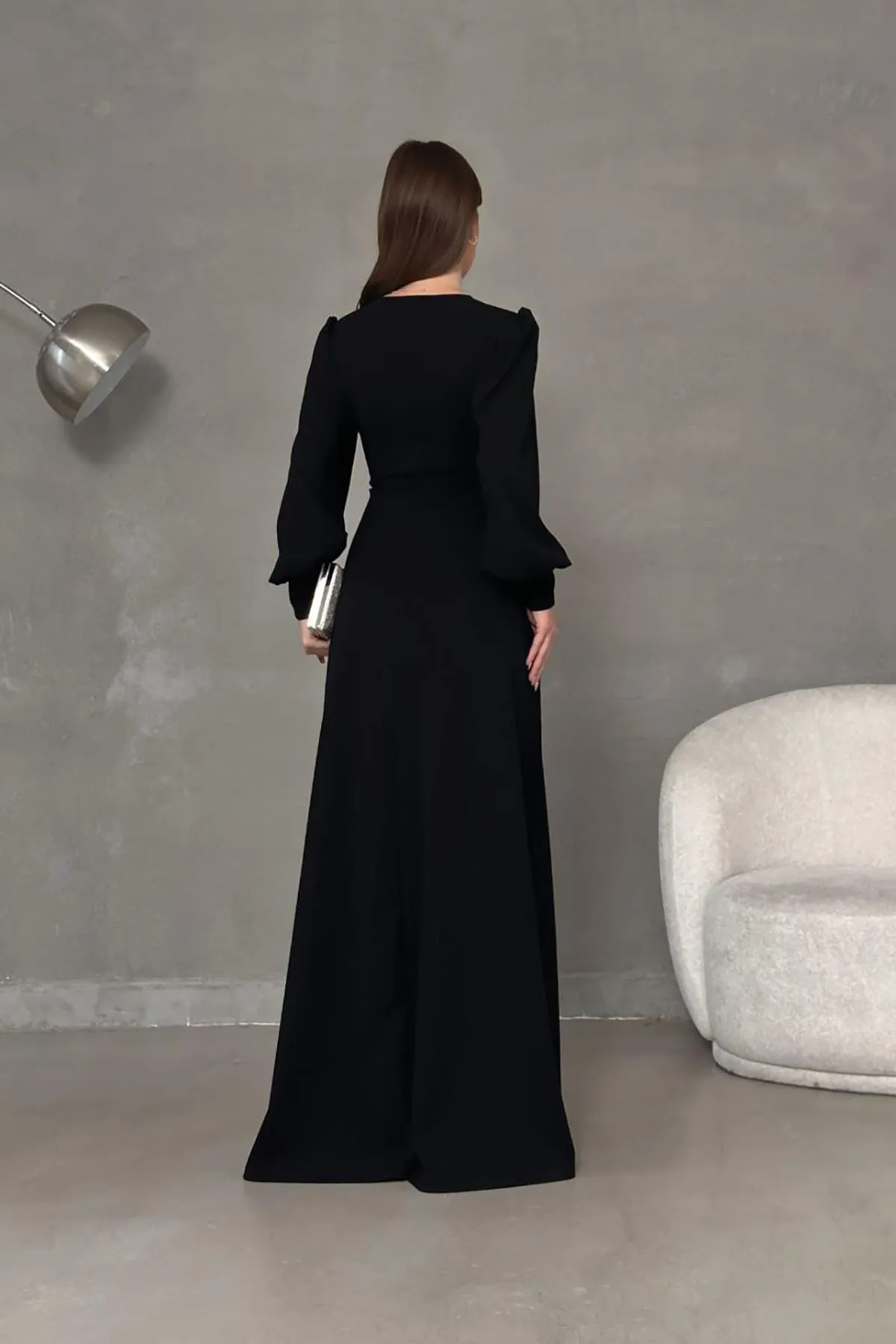 Deafox  Kleid - Schwarz - A-Linie